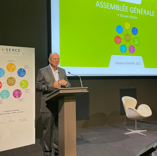 Assemblée Générale du SERCE 2022 - Jean-Pascal de PERETTI, reconduit à la présidence du SERCE