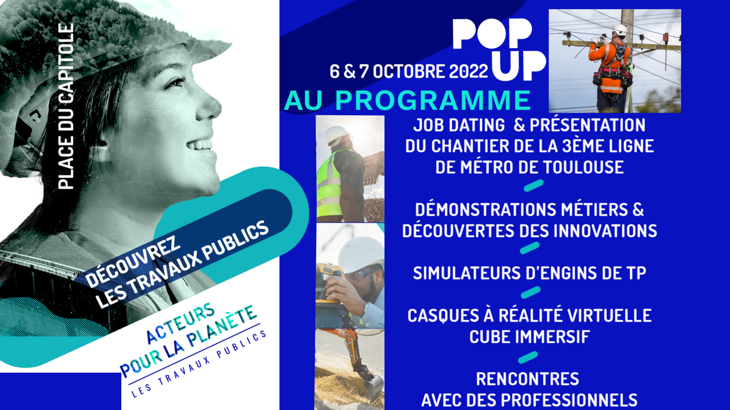 POP UP : L' événement incontournable de la profession des TP en Occitanie