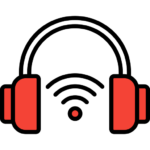 casque audio icone