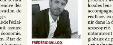 Document Interview de F. Galloo - Éclairer mieux, plutôt que moins !