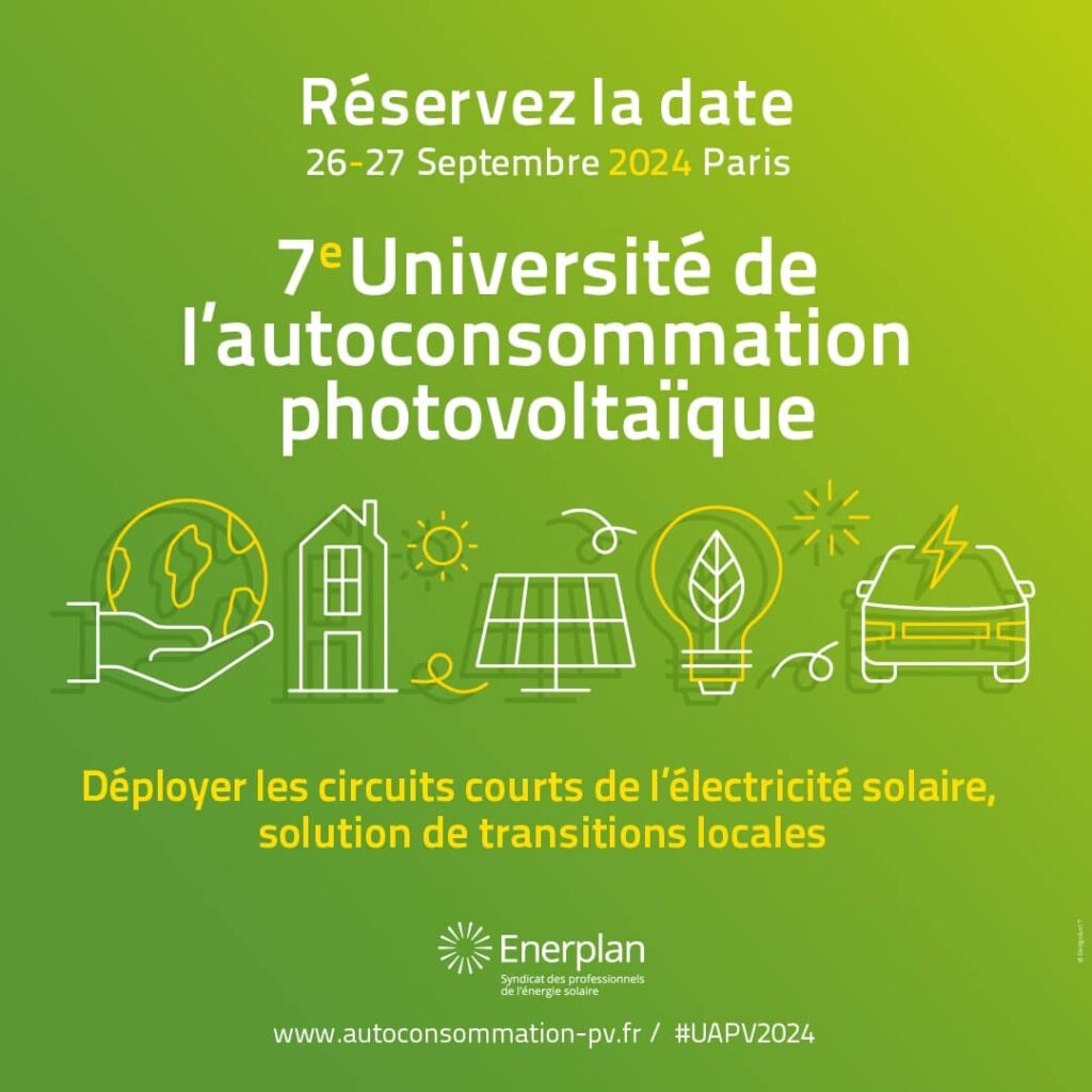 Université de l’Autoconsommation Photovoltaïque 2024