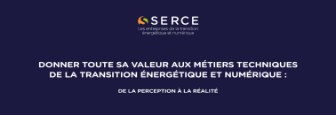 Document Le SERCE s’empare de l’attractivité des métiers de la profession, piliers essentiels de la réussite de l’électrification des usages et de la réindustrialisation