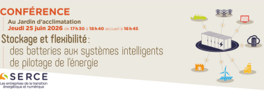 Document Conférence « Stockage et flexibilité : des batteries aux systèmes intelligents de pilotage de l’énergie »