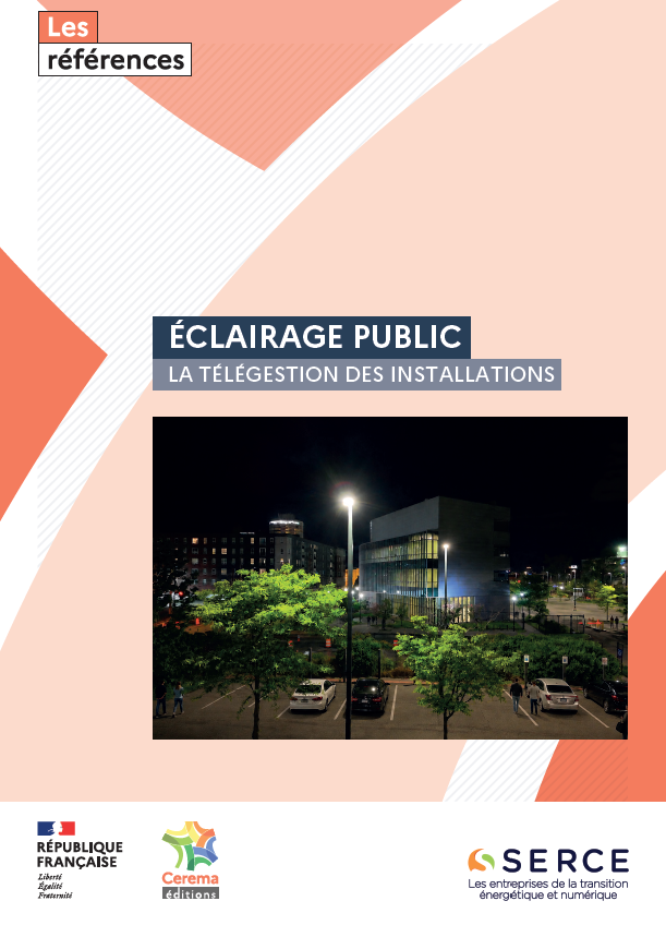 Guide CEREMA-SERCE - Eclairage public : la télégestion des installations